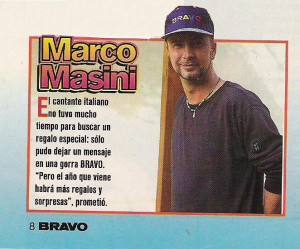 Marco Masini - Revista Bravo